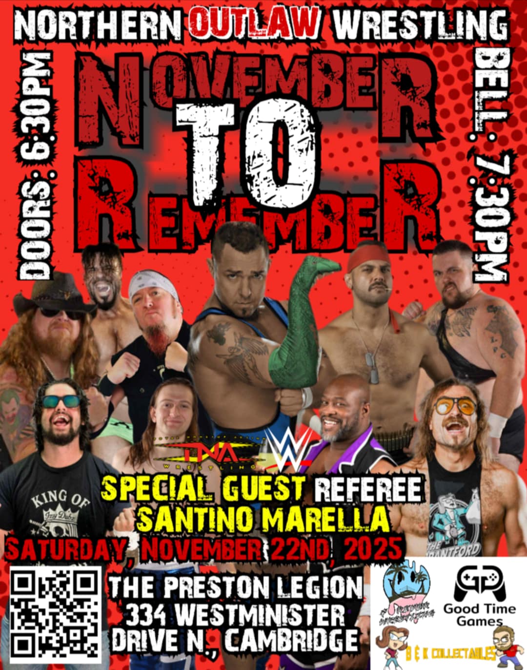 Northern Outlaw Wrestling presents: November to Remember