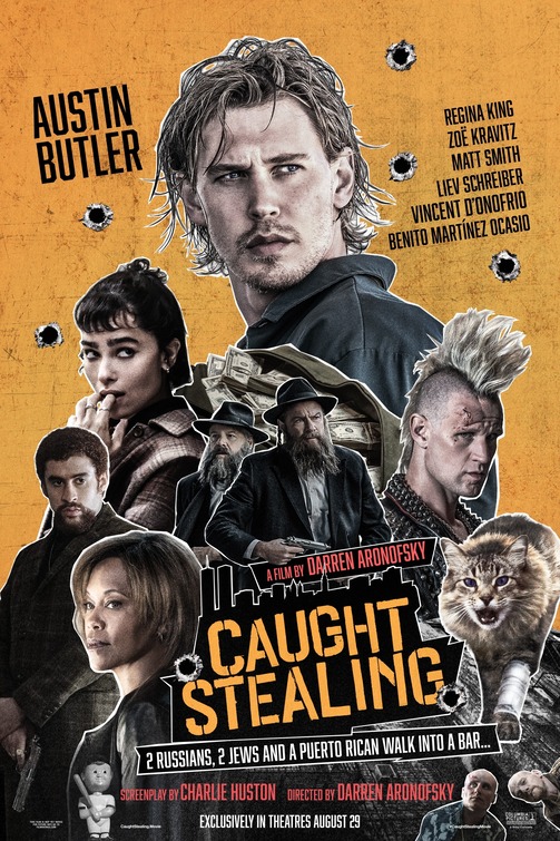 Caught Stealing Mondays we Have Open Captioning for those that struggle with dialouge while watching movies!