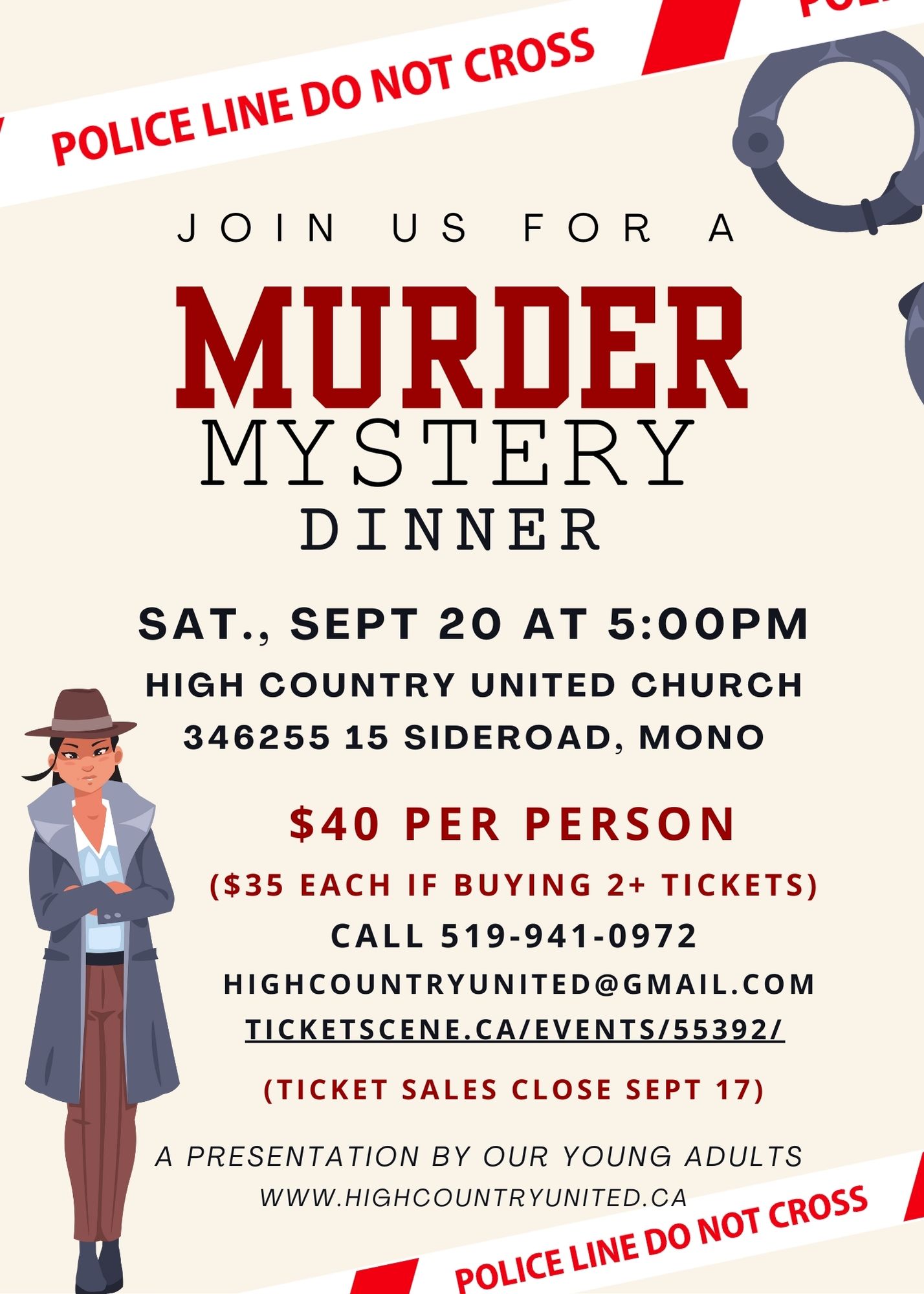 Murder Mystery Dinner