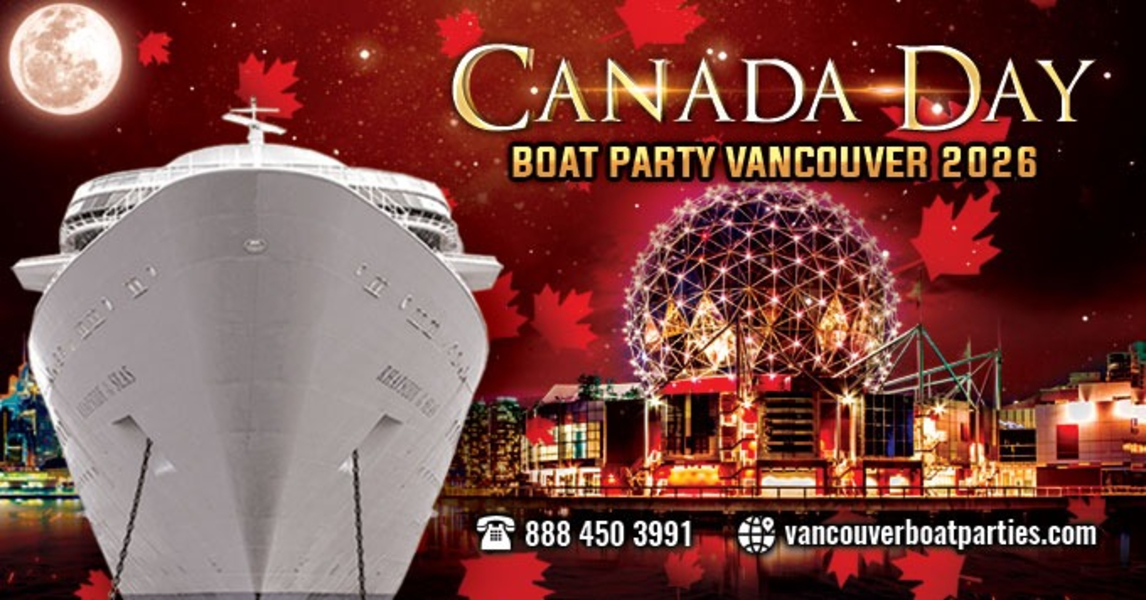 Canada Day Boat Party Cruise Vancouver 2026