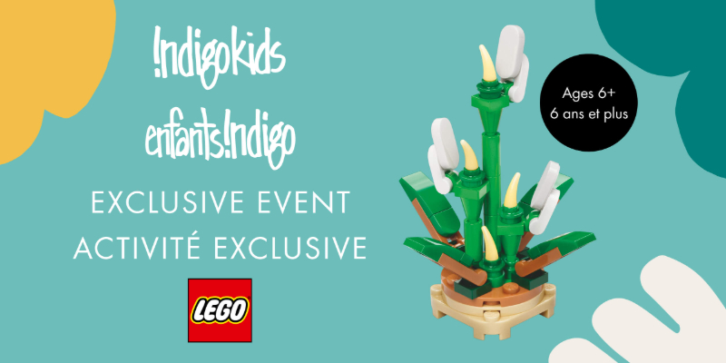 Indigokids Presents: LEGO® Make & Take / Atelier de creation LEGO® - Get your tickets now!